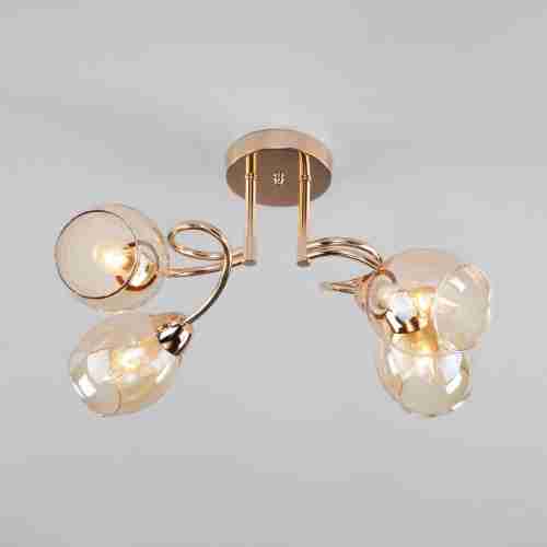 Потолочная люстра Eurosvet Roselyn 30171/4 золото