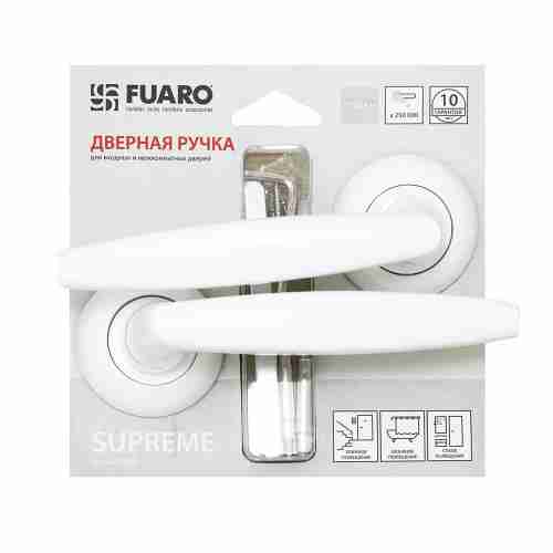 Ручка дверная межкомнатная Fuaro SUPREME RM/HD WH-19