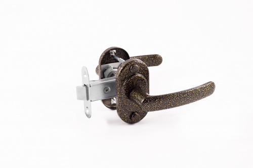 Защелка дверная ОМЕГА ЗЩ2.04 бронза