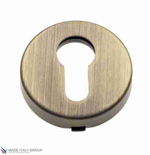 Накладка под цилиндр на круглом основании Fratelli Cattini CYL 7-BY матовая бронза 2 шт.