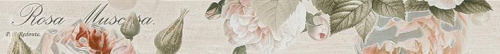 Плитка керамическая Gracia Ceramica Garden Rose beige 01 бордюр 6,5х60