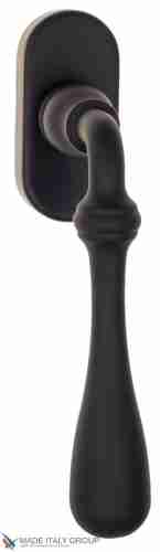 Ручка оконная Fratelli Cattini "RETRO" FW 7-NM матовый черный