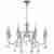 Подвесная люстра Lucia Tucci Maya 4450.8 Chrome