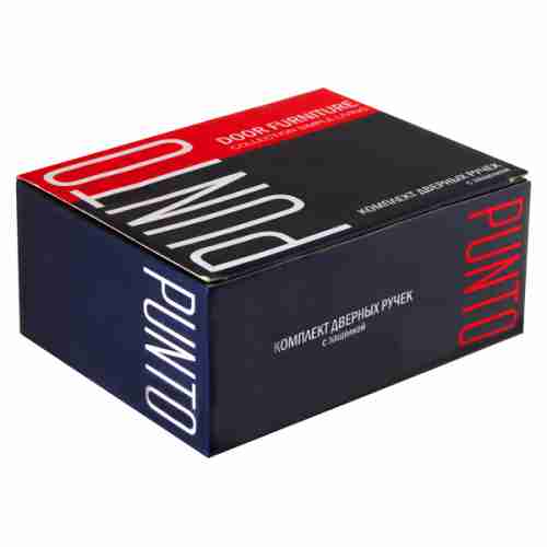 Ручка защелка 6020 BL-E (кл./фик.) черный