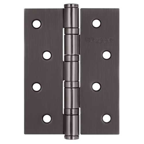 Комплект 4 шт. - Универсальная петля Fuaro U1004BB-GR (бывш. 4BB 100x75x2,5 GR) (графит)