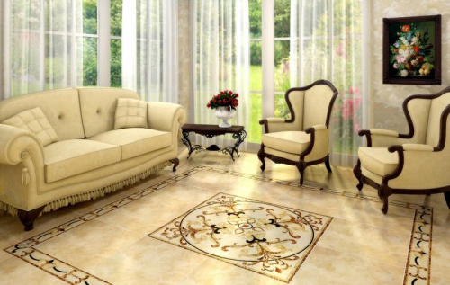 Керамогранит Infinity Ceramic Tiles Ruskin Emperador Beige напольная 60х60