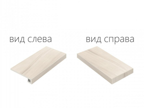 Керамогранит Italon Wonder Мун угл правая натур. рет. ступень 33х60