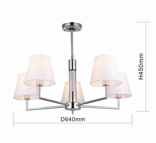 Потолочная люстра F-Promo Milo 2616-5P