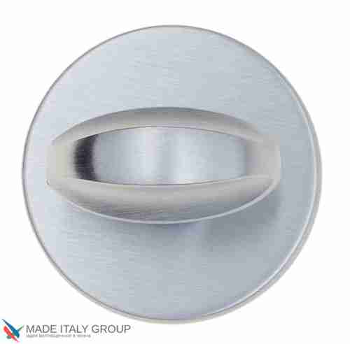 Фиксатор поворотный на круглом основании Fratelli Cattini WC 7.7-CS матовый хром