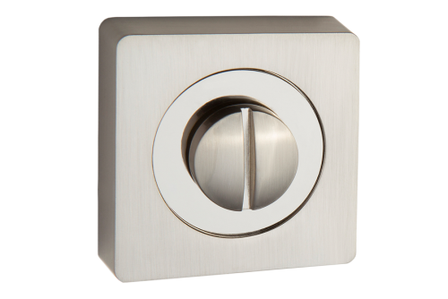 Накладка под сувальдный ключ PUERTO INOB AL 02 SN/NP никель матовый/никель блестящий