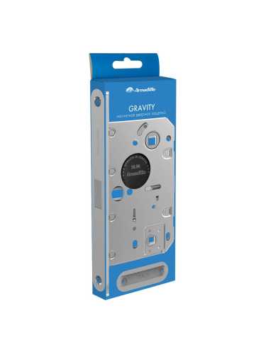 Магнитная защелка WC с ответной планкой GRAVITY G01.190.50.96 BL черный