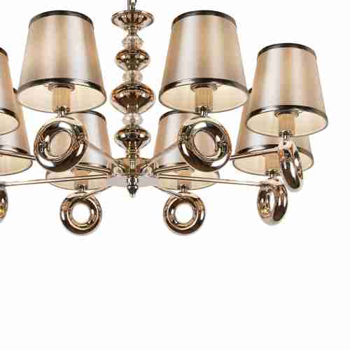 Подвесная люстра iLamp Brooklyn P2401-8 Nickel