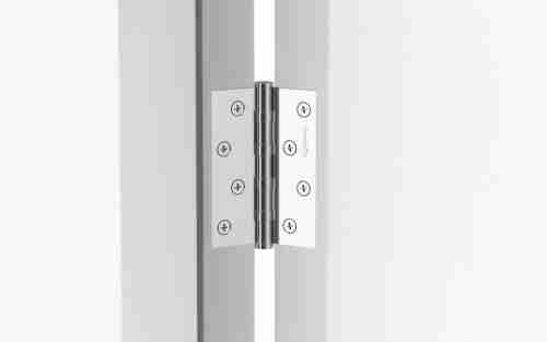 Комплект 4 шт. - Петля Armadillo (Армадилло) универсальная IN4500UC-BL BL 100x75x3 INOX304 черный БЛИСТЕР