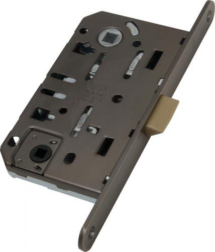 Замок дверной межкомнатный WC AGB (АГБ) B01102.50.12 античная бронза пласт.яз. Mediana Ev