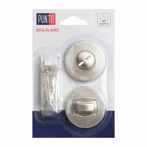 Завертка дверная сантехническая BK6.R.ARC.R52 (BK6 ARC) SN-3 мат.никель