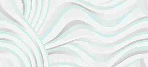 Вставка Cersanit Tiffany beige волна белый (TV2G051) 20x44