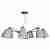 Подвесная люстра Loft IT Restor Loft4402/9Wh