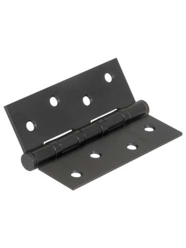 Ручка дверная Armadillo (Армадилло) межкомнатная R.URB52.CUBE (CUBE URB3) BPVD/Black-77 вороненый никель/черный  Набор 9