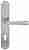 Ручка дверная Extreza BONO (Боно) 328 на планке PL01 CYL Матовый хром F05
