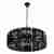 Подвесная люстра iLamp Panorama 10490-6P BK