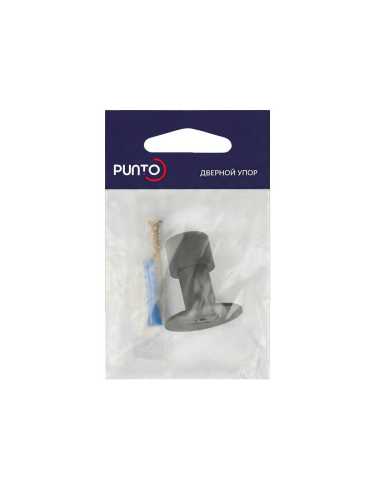 Упор Punto (Пунто) дверной настенный DFIX/W50 INOX BL-24 черный