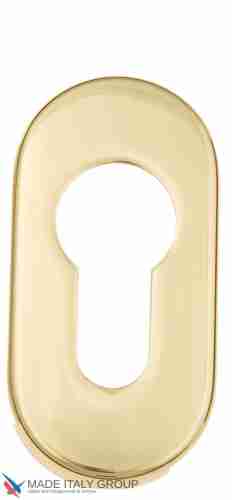 Накладка дверная под цилиндр Venezia CYL EP полированная латунь (2 шт.)