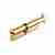 Цилиндр для замка ключ / вертушка Kale Kilit 164BM-100(40+10+50C)-C-BP-5KEY-STB 164BM000047 золото