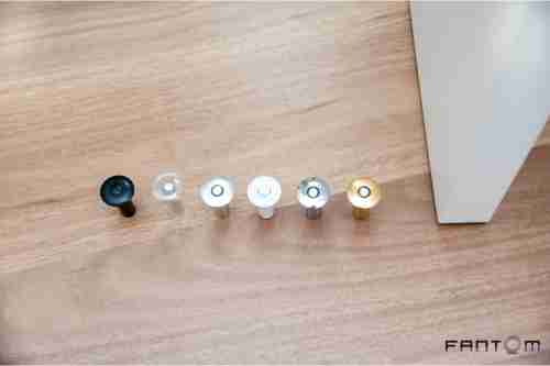 Упор дверной скрытый магнитный автоматический FANTOM PREMIUM HGT008 полированный хром