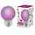 Лампа светодиодная Volpe E27 1W фиолетовая LED-G45-1W/PURPLE/E27/FR/С UL-00005652