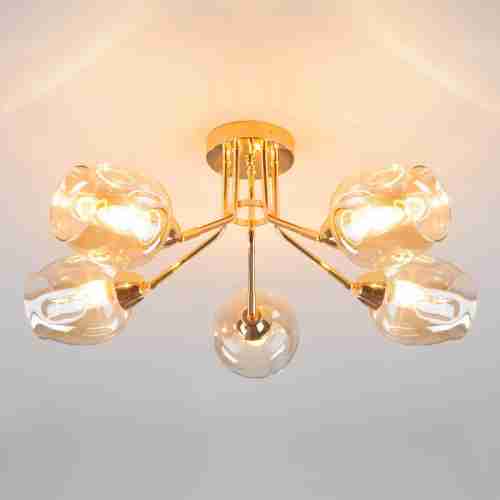 Потолочная люстра Eurosvet Marci 30164/5 золото