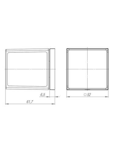 Ручка дверная Armadillo (Армадилло) межкомнатная K.ART52.SYMMETRY MWSC-33 итальянский тисненый  Набор 6
