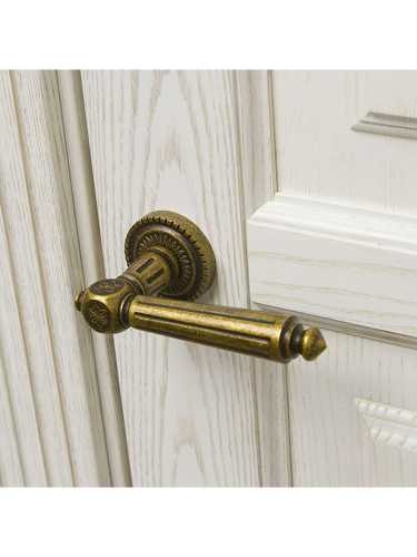 Ручка дверная Armadillo (Армадилло) межкомнатная R.CL55.Matador (Matador CL4) OB-13 античная бронза  Набор 9