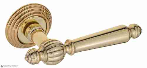 Дверная ручка Venezia "PELLESTRINA" D8 полированная латунь