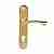 Ручка дверная на планке Apecs HP-85.0923-AL-G золото