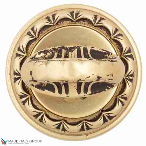 Фиксатор поворотный Venezia WC-4 D2 французское золото + коричневый