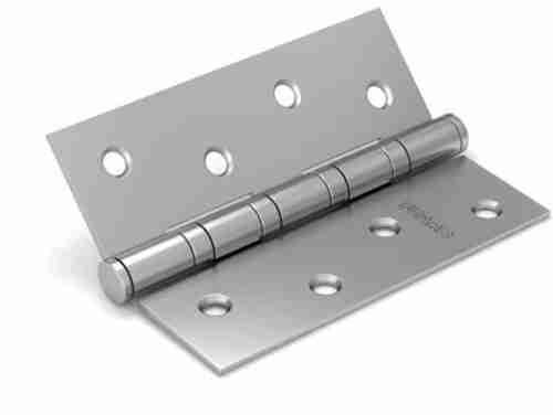 Комплект 8 шт. - Петля дверная универсальная стальная Fuaro U1004BB-SN матовый никель