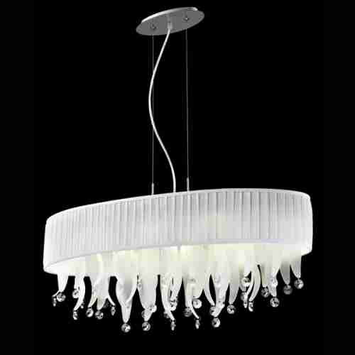 Светильник подвесной Crystal Lamp D1681-8WH