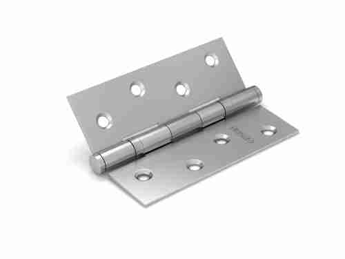 Комплект 8 шт. - Петля дверная стальная универсальная Fuaro 2BB 100x75x2,5 PN (перл. никель)