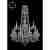 Люстра подвесная Art Classic 11.26.10+5.200.2d.h-84.Cr.B