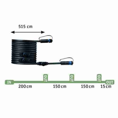 Ландшафтный светодиодный светильник Paulmann Floor Mini Basisset 93697