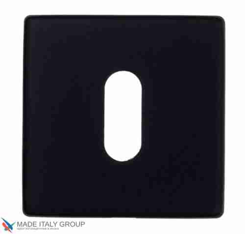 Накладка под ключ буратино на квадр. основании Fratelli Cattini KEY 8FS-NM матовый черный 2 шт.