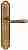 Ручка дверная Extreza ALDO (Альдо) 331 на планке PL03 PASS матовая бронза F03