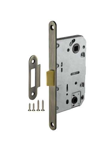 Защелка врезная PLASTLP96WC-50 AB бронза