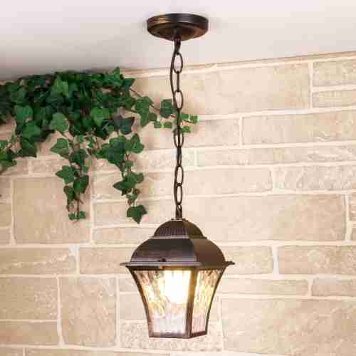 Уличный подвесной светильник Elektrostandard Apus GL 1009H