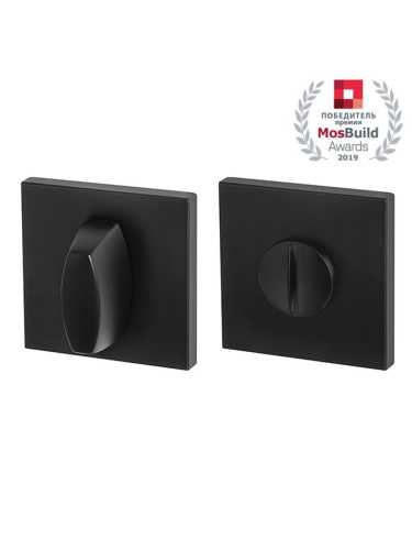 Комплект: Ручки Armadillo MORI USS BL-26 + Завертка BK6.K.USS52 BL-26 черный