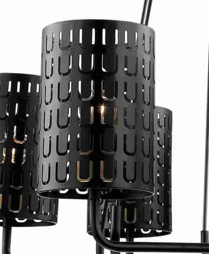 Подвесная люстра Lumien Hall Тейл 4002/6P-BK-GR