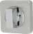 Завертка дверная сантехническая Armadillo WC-BOLT BK6/SQ-21SN/CP-3 матовый никель/хром
