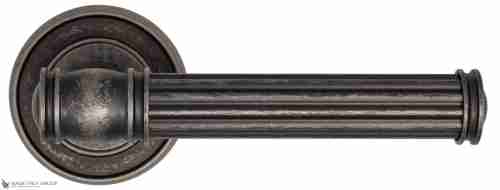 Дверная ручка Venezia "IMPERO" D6 античное серебро