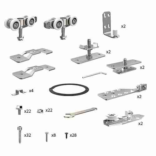 Комплект Armadillo (Армадилло) для профильных телескопических дверей SLD.Comfort-PRO.SET5.PROF telescope/80