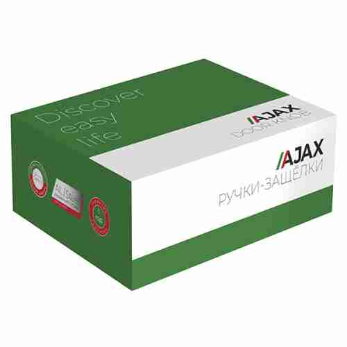 Ручка защелка (кноб) дверная Ajax 6010 SN-E (кл./фик.) мат. никель